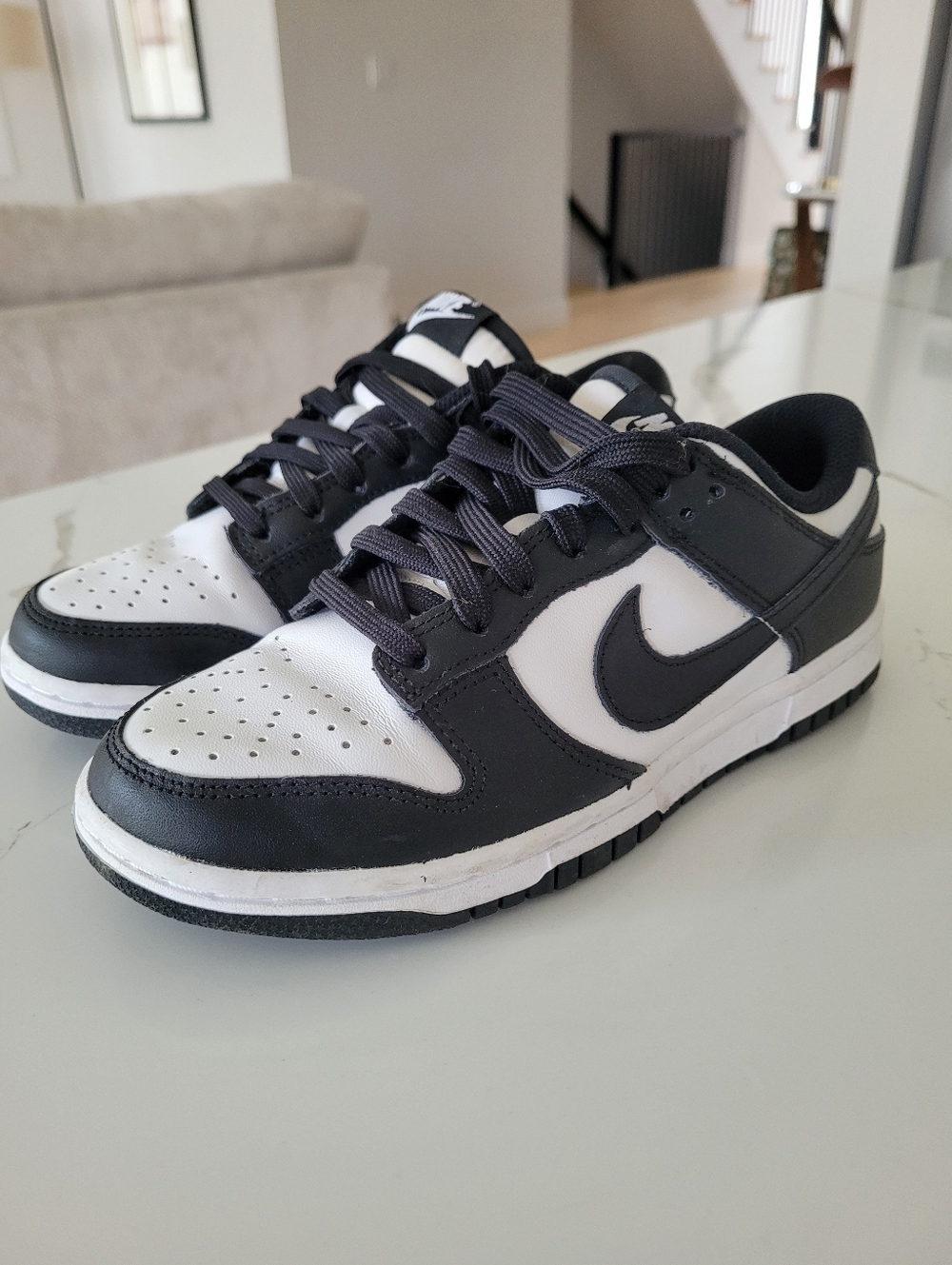 Womens' Nike Dunk Low Black Sneakers